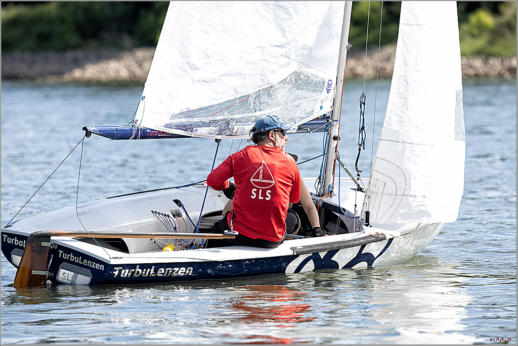 100 Jahre Rheinwoche 2022 - 1. Wettfahrt Porz - Hitdorf, 03.06.2022,